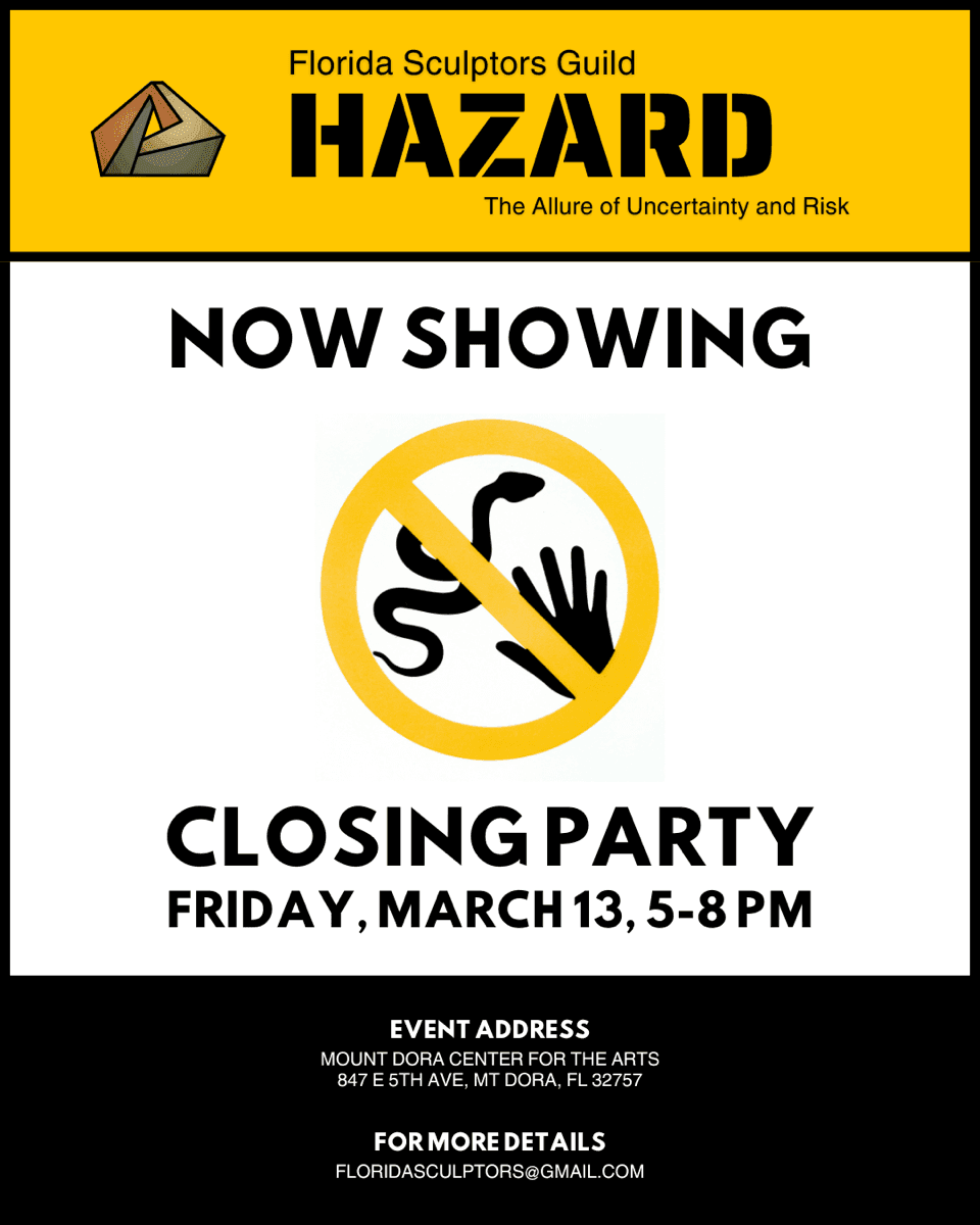 HAZARD: The Allure of Uncertainty and Risk — Closing Party flyer